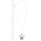 Collier Collier - Pendentif couronne en or blanc 18 kt et diamants 58 Facettes 29948