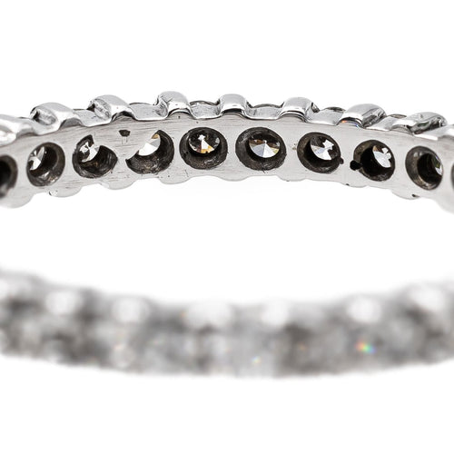 Bague 58 Bague Or blanc Diamant 58 Facettes 2998998CN