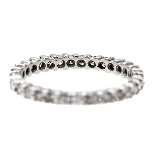 Bague 58 Bague Or blanc Diamant 58 Facettes 2998998CN