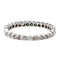 Bague 58 Bague Or blanc Diamant 58 Facettes 2998998CN