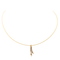 Collier Garel Trilogie - Collier en or jaune et or rose avec diamants 58 Facettes 2999631CN