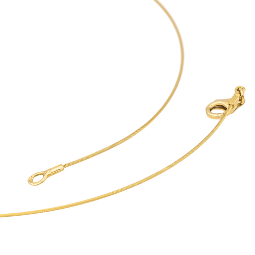 Collier Garel Trilogie - Collier en or jaune et or rose avec diamants 58 Facettes 2999631CN
