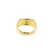 Bague Bague chevalière homme à écusson rectangulaire en or jaune 18 ct 58 Facettes 29999