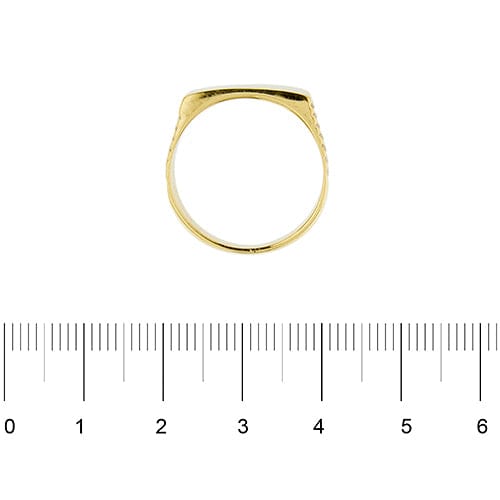 Bague Bague chevalière homme à écusson rectangulaire en or jaune 18 ct 58 Facettes 29999