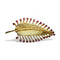Broche Jacques Lacloche - Broche feuille sertie de rubis en or jaune 58 Facettes