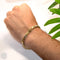 Bracelet Bracelet bicolore en or 18k 58 Facettes 47297296
