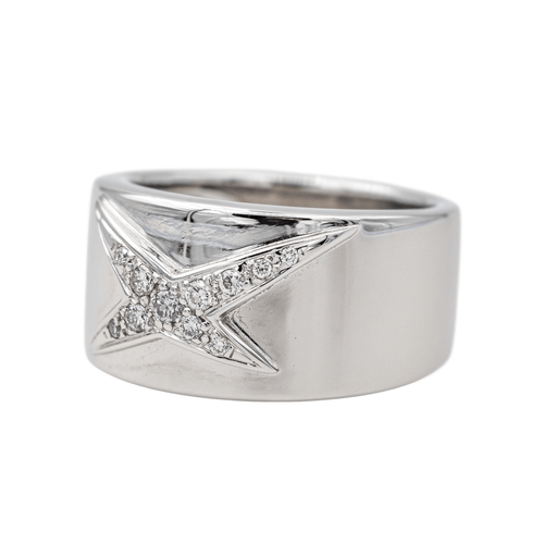 Bague 51 Mauboussin Bague Etoile divine Or blanc Diamant 58 Facettes 3005741CN