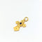 Pendentif Pendentif croix en or jaune 18 carats 58 Facettes 30077