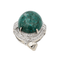 Pendentif Pendentif Or blanc Chrysocolle, Diamant 58 Facettes 3013259CN