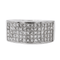 Bague 54 Bague Or blanc Diamant 58 Facettes 3017711RV
