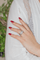 Bague 54 Bague pavée en or blanc 18 carats et diamants 58 Facettes 3017711RV