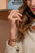 Bracelet Bracelet Manchette Or jaune Diamant, Emeraude, Rubis 58 Facettes 3023392CN