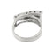 Bague Bague rivière triple en or blanc 18 carats et diamants 0,48 ct 58 Facettes 30234