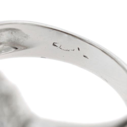 Bague 60 Squillo Margherita - Bague en or blanc et or jaune avec saphir et diamants 58 Facettes 30270