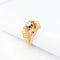 Bague 55 Bague en or jaune 18 carats avec diamant 0,5 ct 58 Facettes 30295