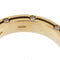 Bague 53 Damiani D-Side - Bague bandeau en or jaune 18 ct et diamants 58 Facettes 30363