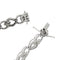 Bracelet Bracelet motif navette en or blanc 18 ct et diamants 58 Facettes 30428