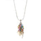Collier Collier avec pendentif en or blanc 18 carats, perle et diamants 58 Facettes 30440