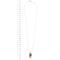 Collier Collier avec pendentif en or blanc 18 carats, perle et diamants 58 Facettes 30440