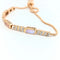 Bracelet Bracelet en or rose 18 carats serti de diamants et nacre 58 Facettes 30456