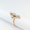 Bague 53 Bague en or jaune 18 carats et diamants 58 Facettes 30479