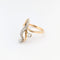 Bague 53 Bague en or jaune 18 carats et diamants 58 Facettes 30479