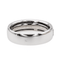 Bague 53 Alliance - Bague demi-alliance en or blanc 18 carats et diamants 58 Facettes 3054196CN