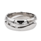 Bague 57 Bague en or blanc 18 carats sertie de 3 diamants 58 Facettes 3060076CN