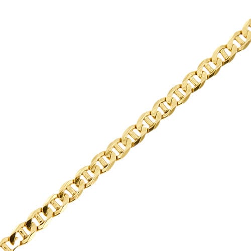 Bracelet Bracelet homme - Maille traverseino en or jaune 18 ct 58 Facettes 30678