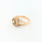 Bague 52 Bague en or jaune 18 carats et diamant 58 Facettes 30717