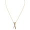 Collier Collier Or jaune, Or blanc Diamant 58 Facettes 3073305CN