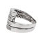 Bague 57 Bague Or blanc Diamant 58 Facettes 3073307CN