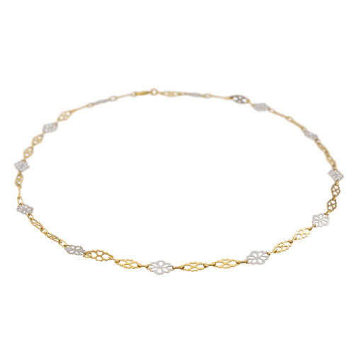 Collier Collier  Or jaune, Or blanc 58 Facettes 3079892CN