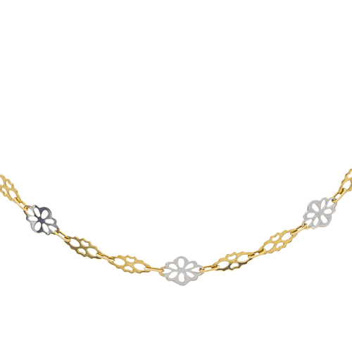 Collier Collier  Or jaune, Or blanc 58 Facettes 3079892CN