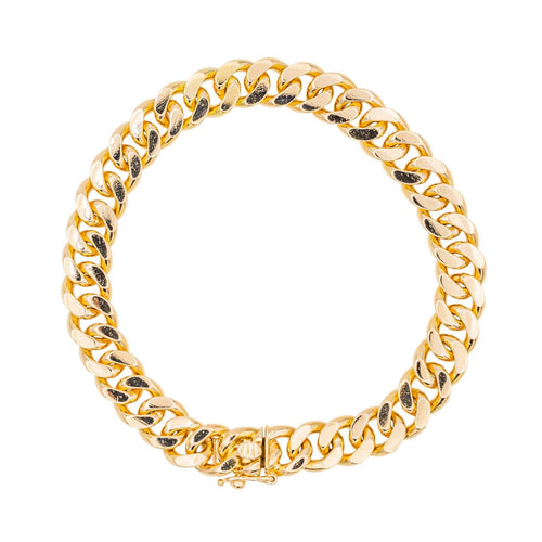 Bracelet Bracelet gourmette en or rose 18 carats 58 Facettes 3085937CN