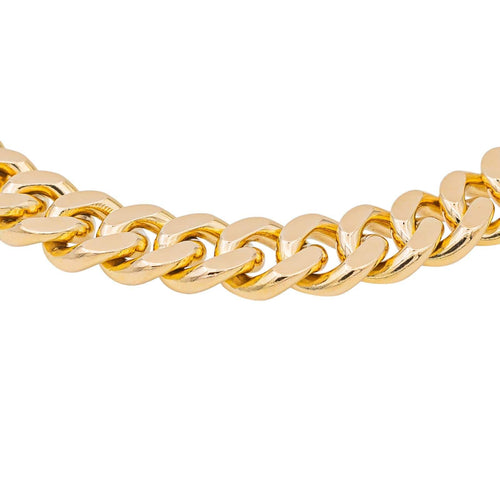 Bracelet Bracelet gourmette en or rose 18 carats 58 Facettes 3085937CN