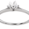 Bague 57 Bague Solitaire Or blanc Diamant 58 Facettes 3090581CN