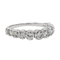 Bague 59 Bague Alliance Or blanc Diamant 58 Facettes 3090582CN