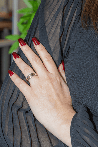 Bague 50.5 Mauboussin Bague Alliance  Or blanc, Or jaune 58 Facettes 3090969CN