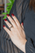 Bague 50.5 Mauboussin - Bague alliance en or blanc et or jaune 18 carats 58 Facettes 3090969CN