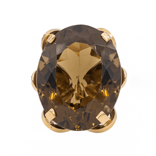 Bague 53 Bague Cocktail Or jaune Quartz 58 Facettes 3105052CN