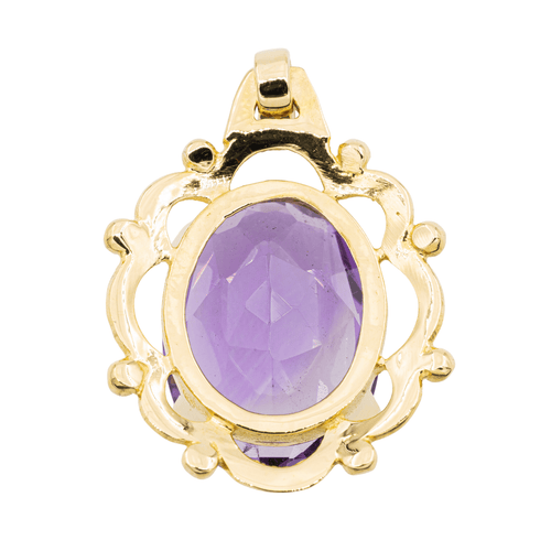 Pendentif Pendentif Or jaune Améthyste 58 Facettes 3105058CN