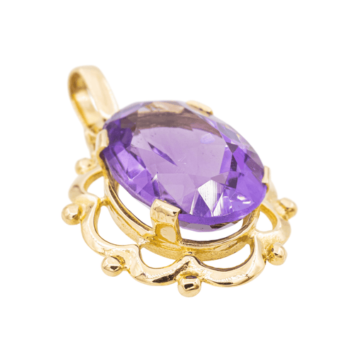 Pendentif Pendentif Or jaune Améthyste 58 Facettes 3105058CN