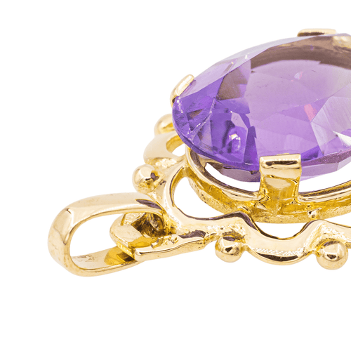 Pendentif Pendentif Or jaune Améthyste 58 Facettes 3105058CN