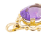 Pendentif Pendentif en or jaune 18 carats avec améthyste 58 Facettes 3105058CN