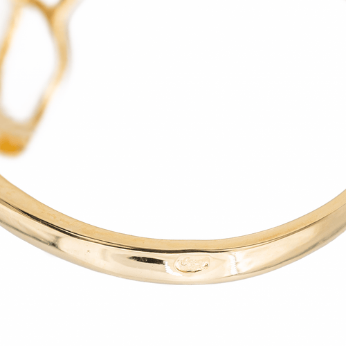 Bague 56 Bague Or jaune Emeraude, Diamant 58 Facettes 3105059CN