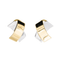 Boucles d'oreilles Boucles d’oreilles à clips en or jaune et or blanc 18 carats 58 Facettes 3105952CN