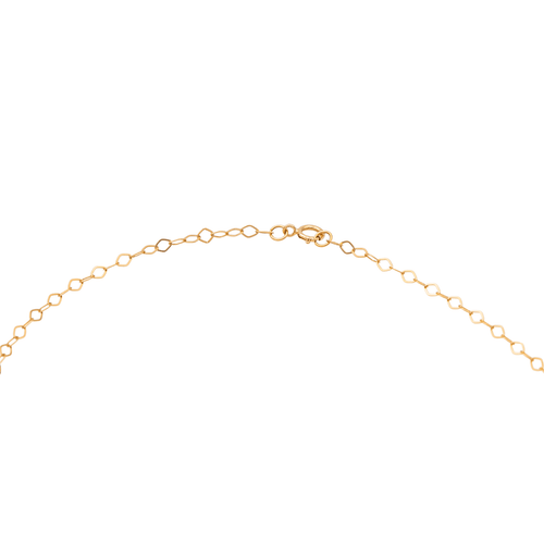 Collier Collier Or rose Œil de tigre 58 Facettes 3105959CN