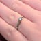 Bague 54 Solitaire - Bague en or blanc 18 carats et diamant 58 Facettes 31070