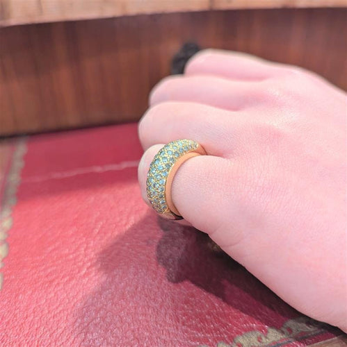 Bague 51 Bague jonc en or jaune 18 carats et diamants 58 Facettes 31130